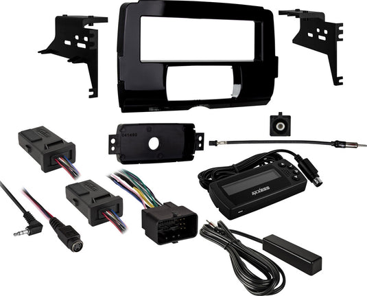 Saddle Tramp 99-9714WR Single DIN Conversion Kit with Interface