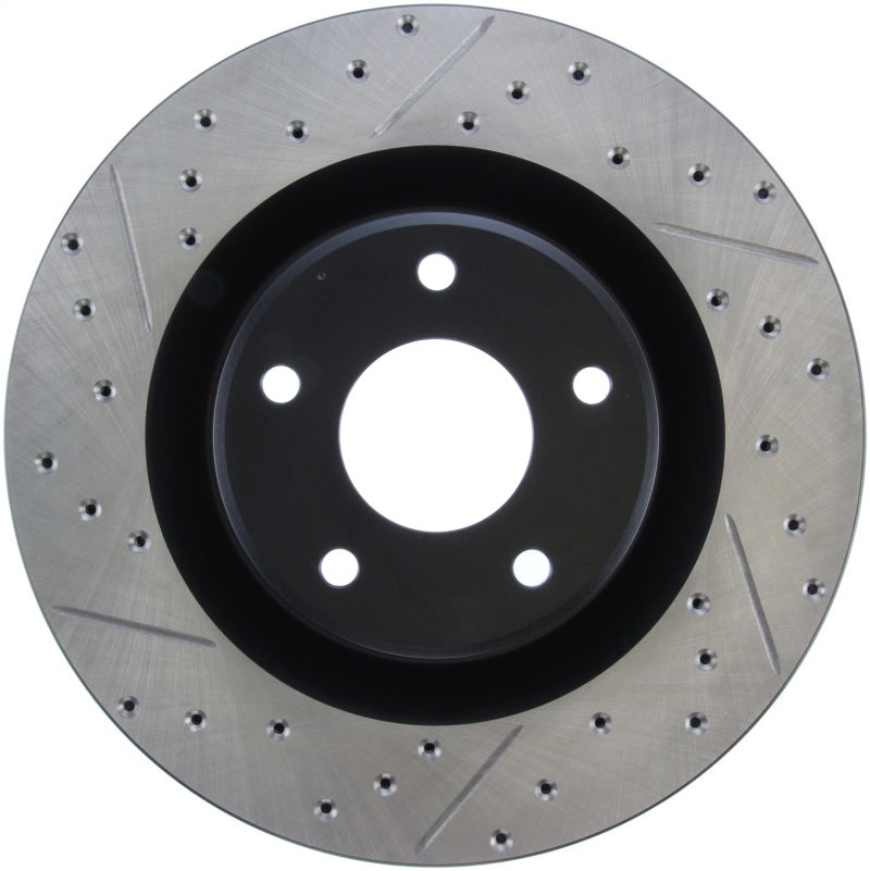 Load image into Gallery viewer, Stoptech 127.62085R ST Slot &amp; Drill Brake Rotors
