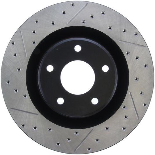 Stoptech 127.62085R ST Slot & Drill Brake Rotors