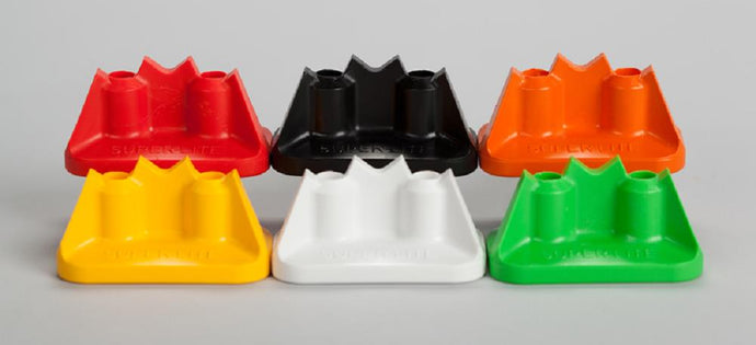 Stud Boy 2522-P1-WHT Super-Lite Plus Pro Series Double Backer Plates - White - .75in.