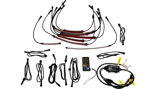 Moose Offroad 75-200-MSE 8-Piece LED Underglow Kit