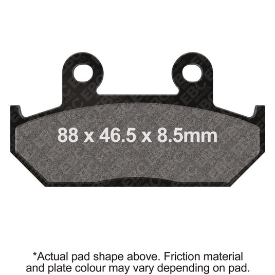 Ebc Powersports SFA412 EBC FA-SFA-X Brake Pads