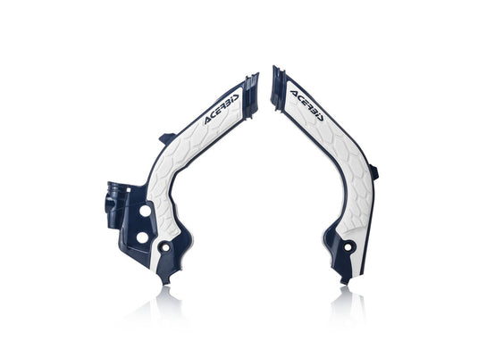 Acerbis 2979601006 X-Grip Frame Guard - Blue/White