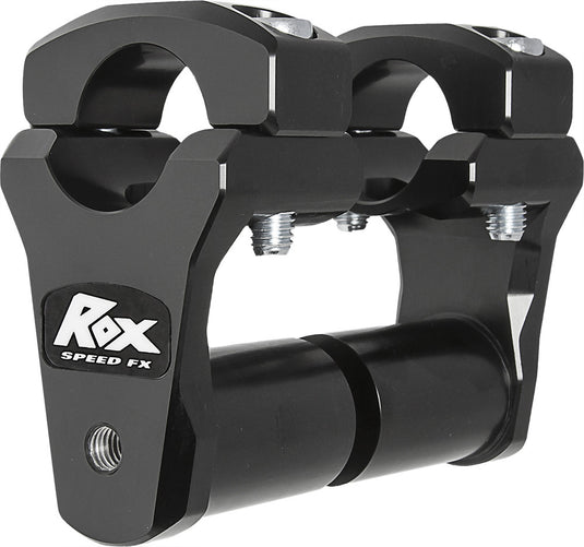 Rox Speed Fx 1R-P2PPS10K 2in. Pivoting Risers for 1 1/8in. Handlebars - Black