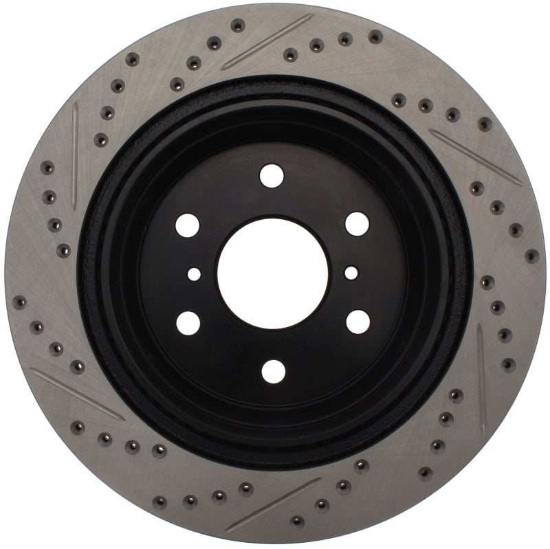 Load image into Gallery viewer, Stoptech 127.66065R ST Slot &amp; Drill Brake Rotors
