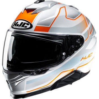 Load image into Gallery viewer, Hjc i71 Iorix Helmet (Medium, Blue/Dull Orange (MC-27))
