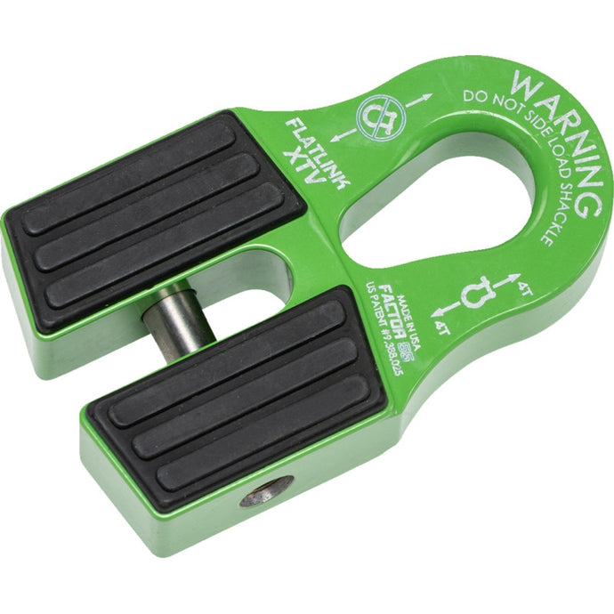 Factor 55 00070-08 Flatlink XTV Winch Shackle Mount - Green