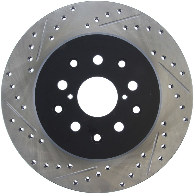Load image into Gallery viewer, Stoptech 127.44105R ST Slot &amp; Drill Brake Rotors
