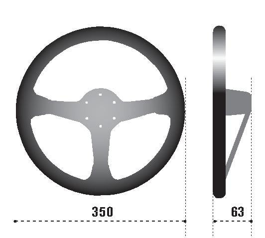 Load image into Gallery viewer, Sparco 015L750PL SPA Steering Wheel
