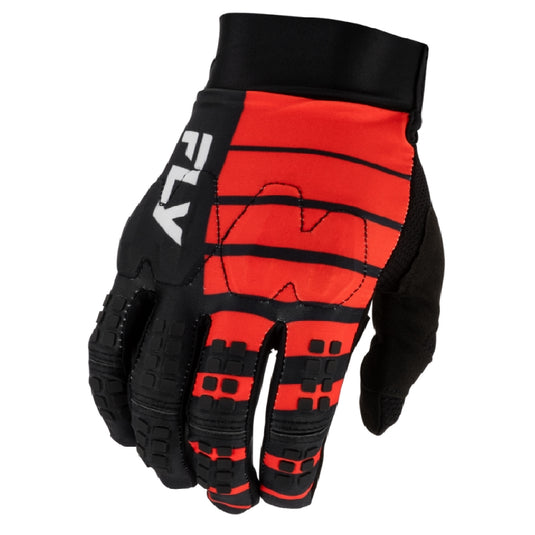 Fly Racing Evolution DST Bolt Youth Gloves (Large, Black/Red)