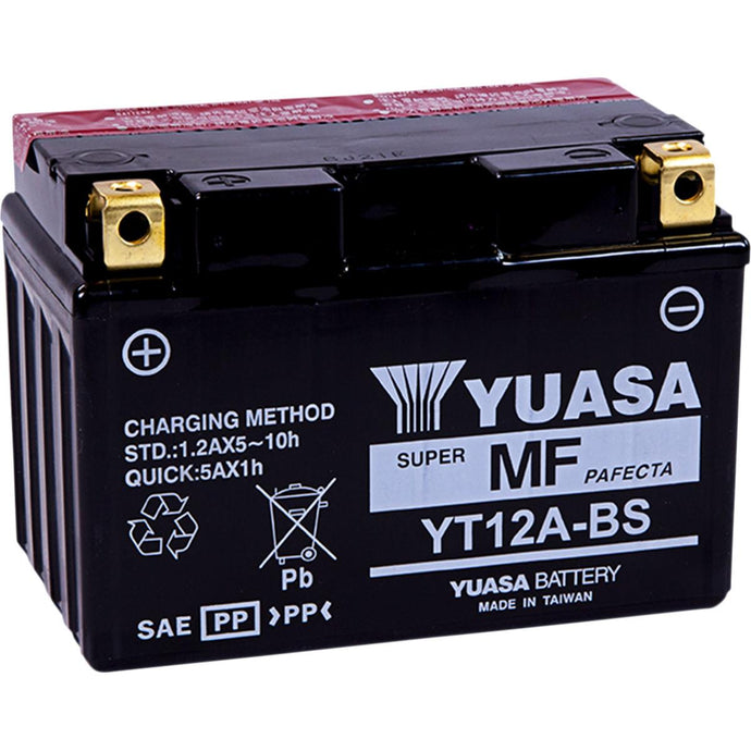 Yuasa YUAM32ABS Maintenance Free Battery - YT12A-BS