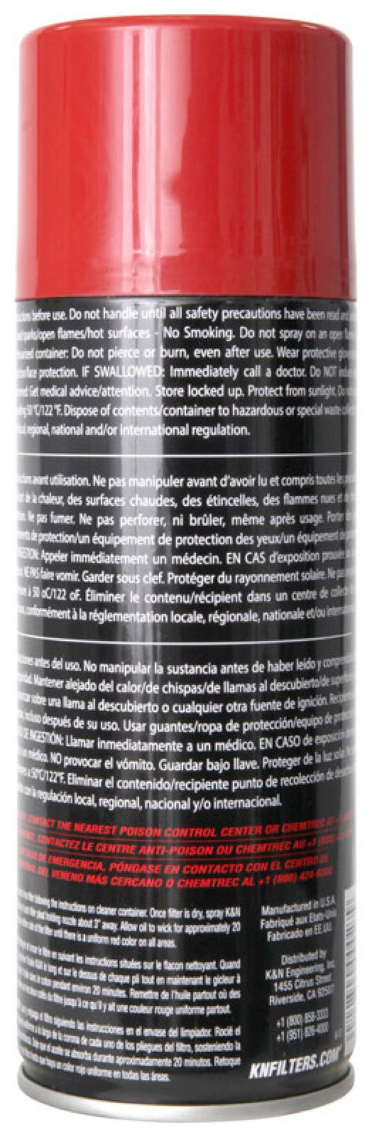 K&N Engineering 99-0516 KN Filter Recharge Kit Aerosol