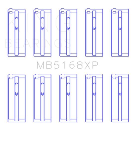 King Engine Bearings MB5168XPSTDX KING Main Bearings