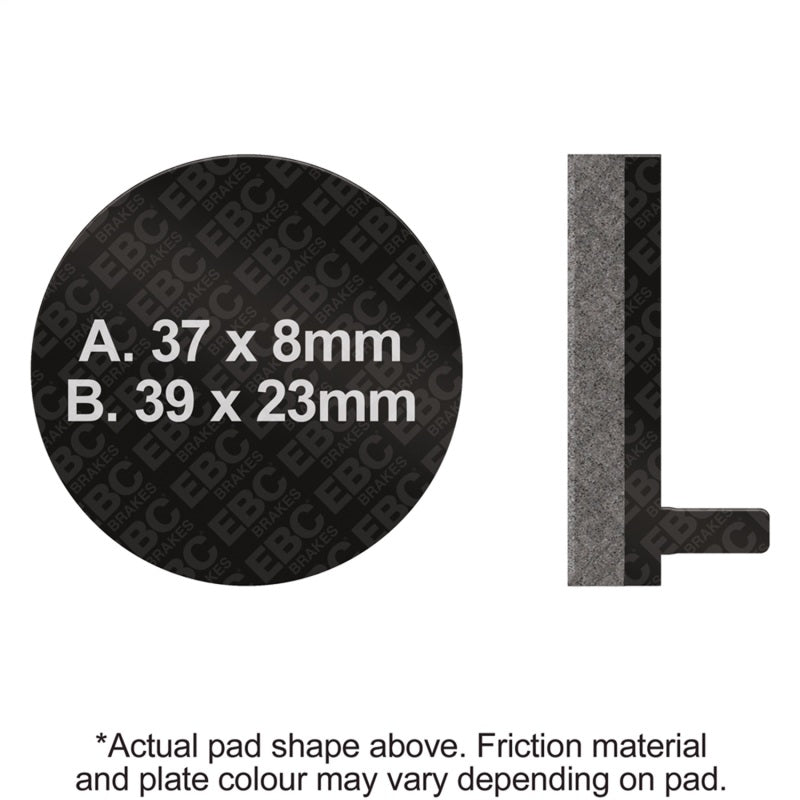 Load image into Gallery viewer, Ebc Powersports FA155R EBC R Sintered Brake Pads

