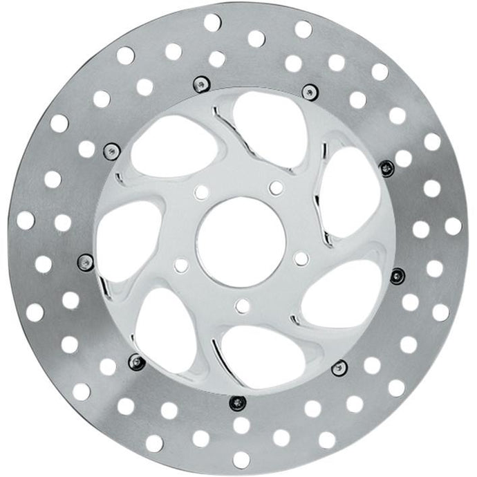 Rc Components ZSSFLT-92C-F2K Drifter 13in. Floating Brake Rotor - Chrome