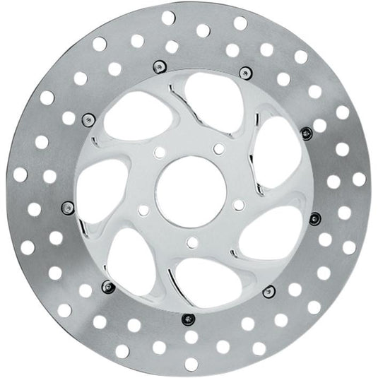 Rc Components ZSSFLT-92C-F2K Drifter 13in. Floating Brake Rotor - Chrome