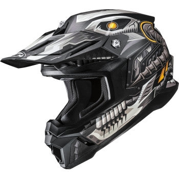 Hjc C50 Mecha Beast Helmet (XX-Large, Semi-Flat Black (MC-5SF))