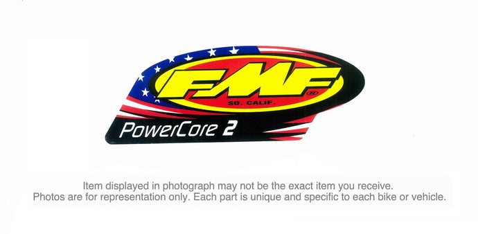 Fmf Racing 012692 Muffler & Silencer Replacement Decal - 2 Stroke - Q Stealth