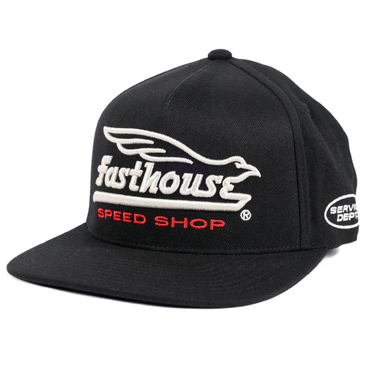 Fasthouse Gilmore Hat (One Size Fits All, Black)