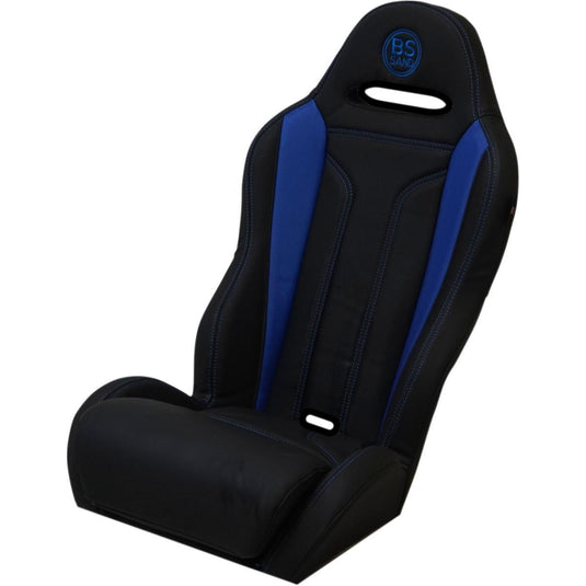 Bs Sand PEBUTBDTR Performance Seat - Double T - Black/Titanium Blue