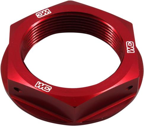 Works Connection 24-305 Steering Stem Nut - Red