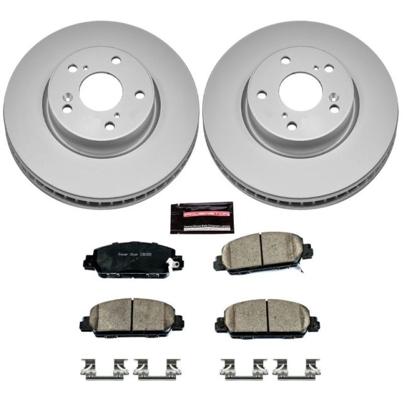 Load image into Gallery viewer, Powerstop CRK6515 PSB Z17 Evolution Coated Kit
