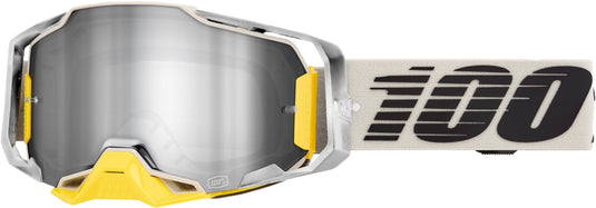 100% Armega Goggles (One Size Fits Most, Viggo / Mirror Silver Flash Lens)