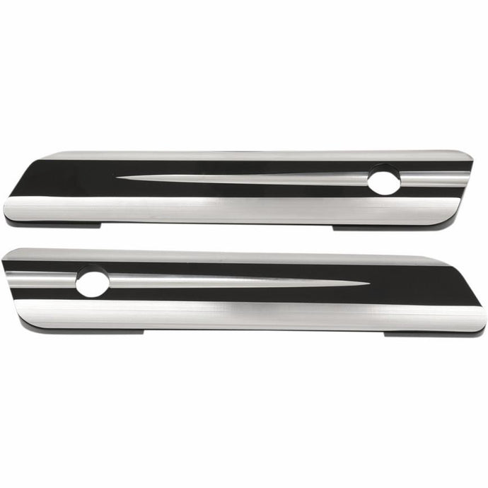 Drag Specialties 3501-1088 Saddlebag Hinge Covers - Black