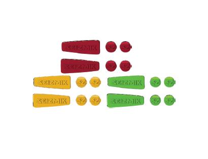 Seizmik 56-18076 Color Accents for Pursuit Side Mirrors - Green