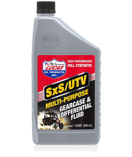 Lucas Oil 11224 SXS Gear Case Oil - 1qt.