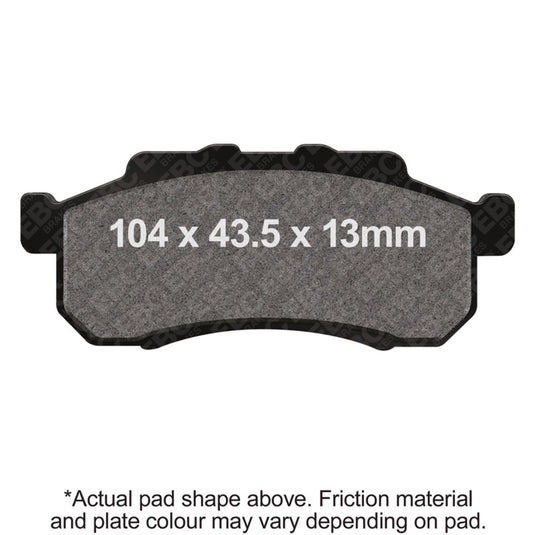 Ebc Powersports FA477X EBC FA-SFA-X Brake Pads