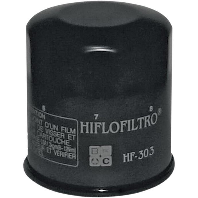 Hiflo HF303 Oil Filter - Black