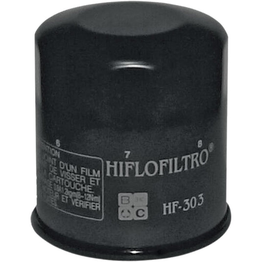 Hiflo HF303 Oil Filter - Black