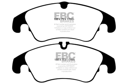 Ebc DP21986 EBC Greenstuff Brake Pad Sets