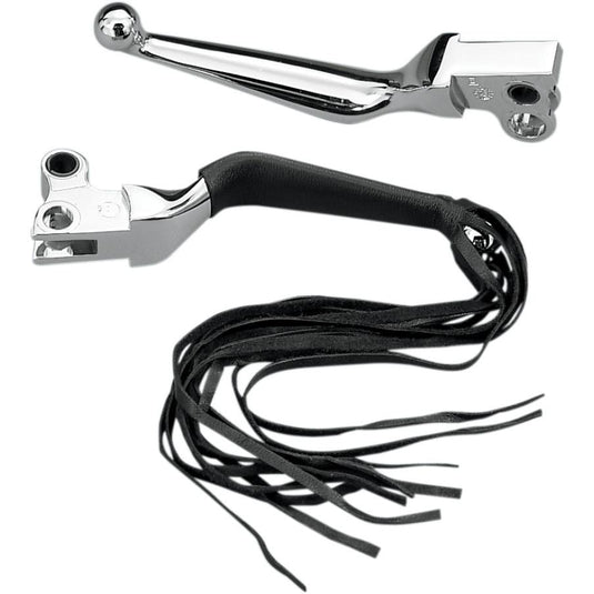 Drag Specialties DS-243063 Fringed Leather Lever Covers