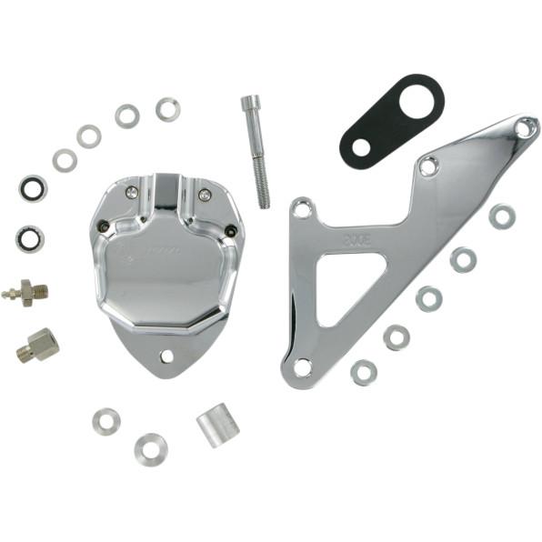Gma Engineering GMA-200ESC 2-Piston Front Brake Calipers - Smooth Chrome