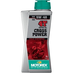 Motorex 308243 Cross Power 4T Oil - 5W40 - 1L.