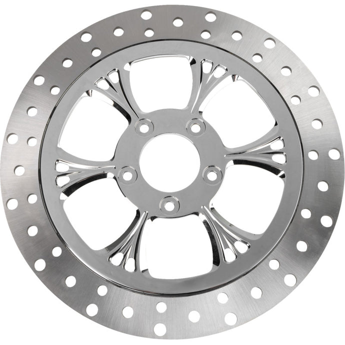 Rc Components ZSSCOG320A-102C-RF2K Majestic Floating Brake Rotor - Front Right - Chrome - 320mm