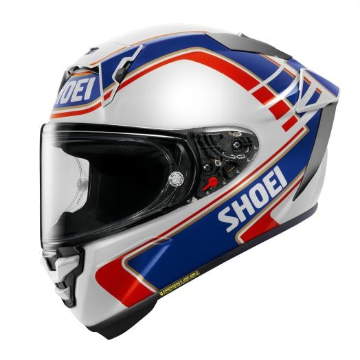 Shoei X-Fifteen Gardner Helmet (X-Large, Blue (TC-2))