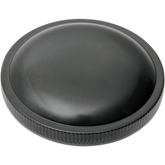 Drag Specialties 0703-0550 Aluminum Gas Cap - Non-Vented - Matte Black