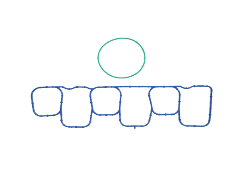 Load image into Gallery viewer, Fel-Pro MS97214 FEL Fuel Injection Plenum Gaskets
