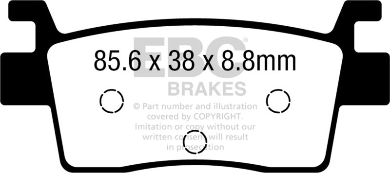 Load image into Gallery viewer, Ebc Powersports SXR739HH EBC SXR Brake Pads
