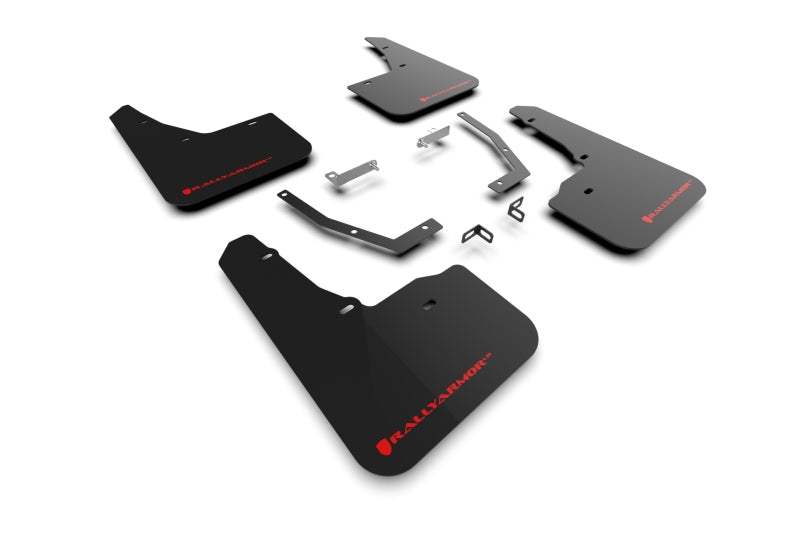 Load image into Gallery viewer, Rally Armor MF132-UR-BLK-RD RAL UR Blk Flap/Rd Logo
