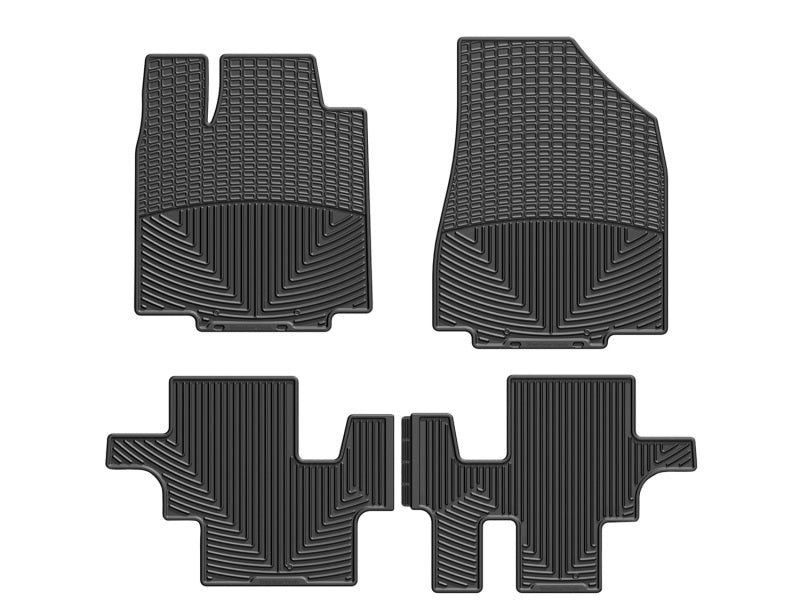 Load image into Gallery viewer, Weathertech W52-W50 WT Rubber Mats - Rear - Blk
