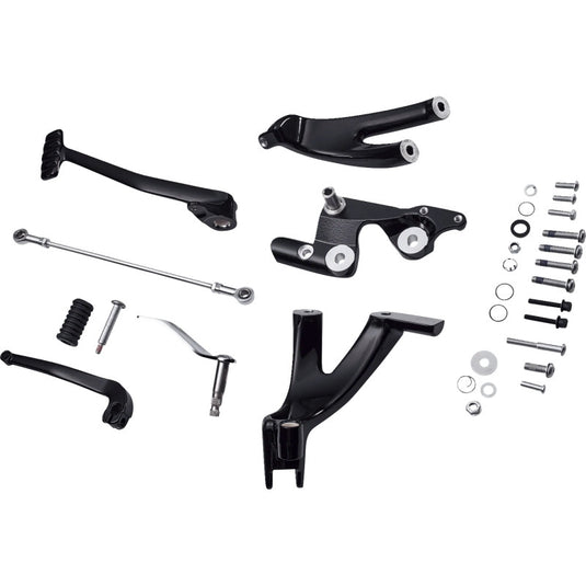 Drag Specialties 1622-0574 Forward Control Kit - Gloss Black