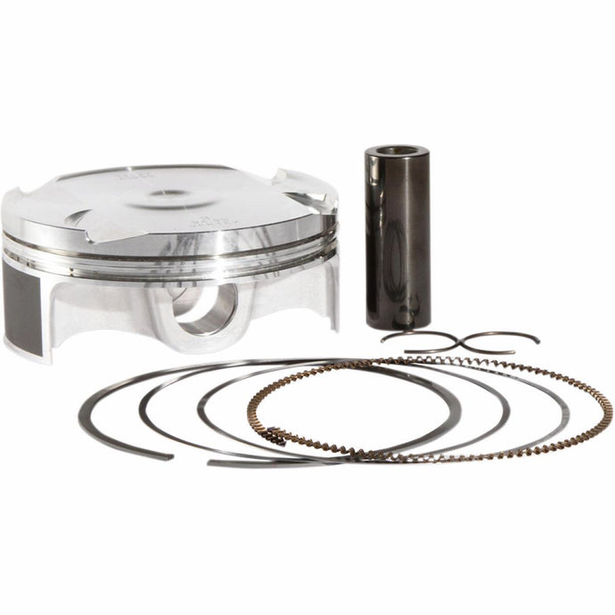 Vertex 24079A Cast Big Bore Piston Kit (295cc) - 5.60mm Oversize to 77.54mm, Standard Compression