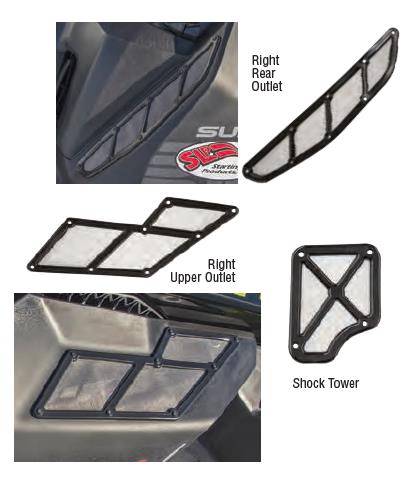 Starting Line Products 32-644 Hot Air Elimination Kit - Right Side