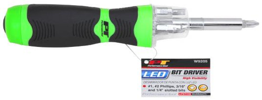 Performance Tools W9205 High Visibility LED Bit Driver