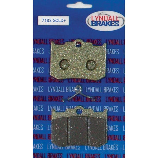 Lyndall Racing Brakes 7182-G Gold+ Brake Pads