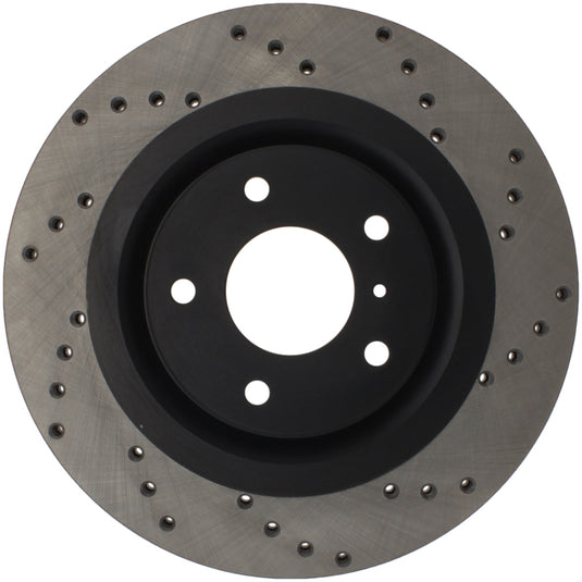 Stoptech 128.42080R ST Drilled Sport Brake Rotors